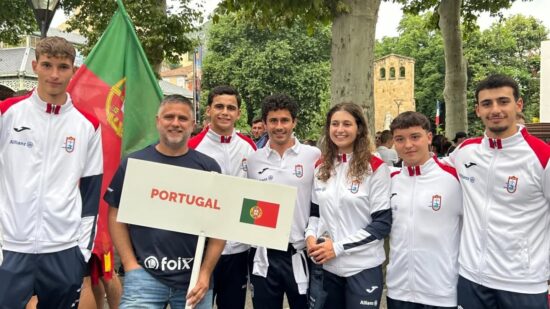 Atleta vianense no Campeonato do Mundo de Kayak Cross sub-23
