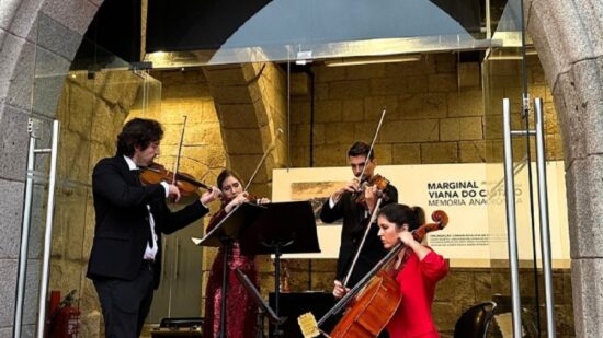 Quarteto de Cordas Viana d’Arcus dá concerto dia 25 de julho