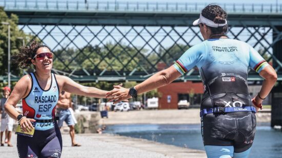 Atletas espanhóis conquistam 5.º Triatlo Olímpico de Viana