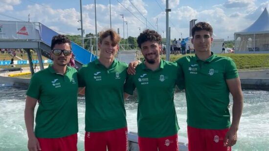 Lucas Jacob em 11º lugar no Campeonato da Europa de Slalom