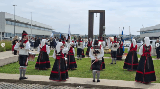 Viana vibra ao som das gaitas de foles em noite de intercâmbio cultural atlântico