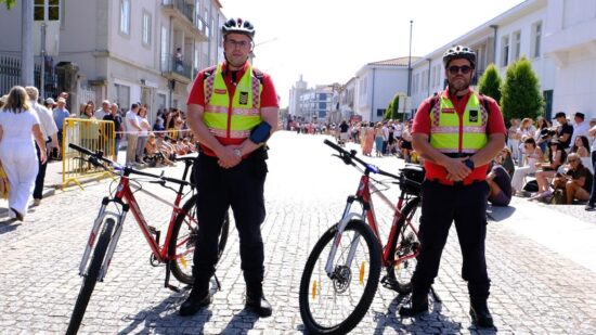 Equipa velocipédica dos Bombeiros de Viana registou 14 assistências em agosto