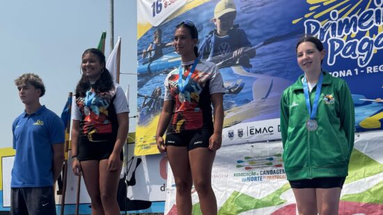 DKC de Viana conquista cinco medalhas nas primeiras Pagaiadas da Zona Norte