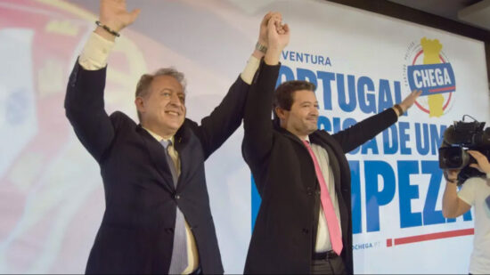 André Ventura reúne apoiantes em almoço-comício em Ponte de Lima