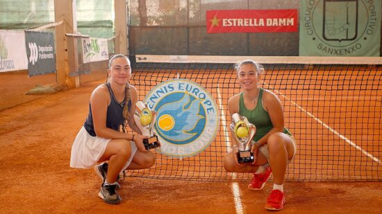 Leonor Passos sagrou-se campeã de pares no Torneio Internacional Cadete Tennis Europe