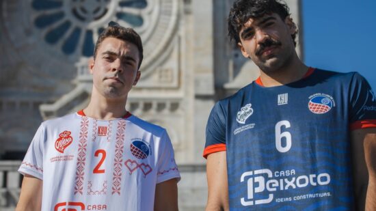 Eis os novos equipamentos do Voleibol Clube de Viana