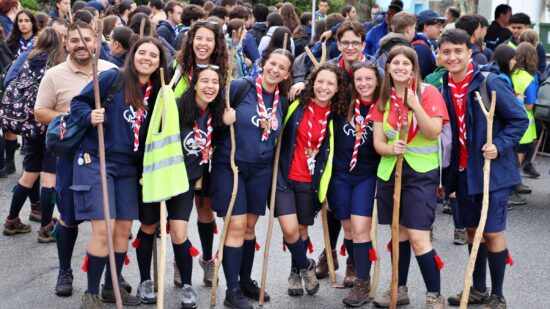 Serreleis recebeu 1100 escuteiros na abertura do Ano Escutista