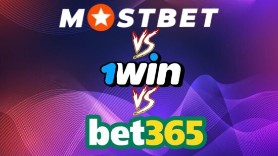 Comparação dos aplicativos móveis Mostbet, 1Win e Bet365