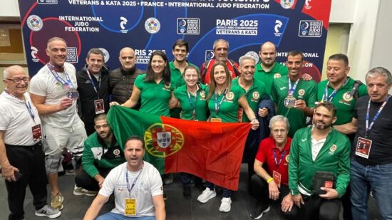 Atletas do Judo Clube de Viana entre os cinco melhores no Mundial de Veteranos