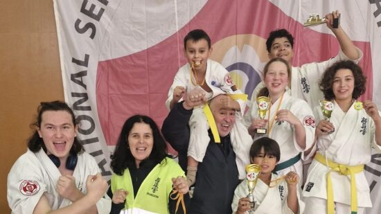 Karate Kyokushin Viana brilha na X Copa Seishin Kyokushin em Espanha
