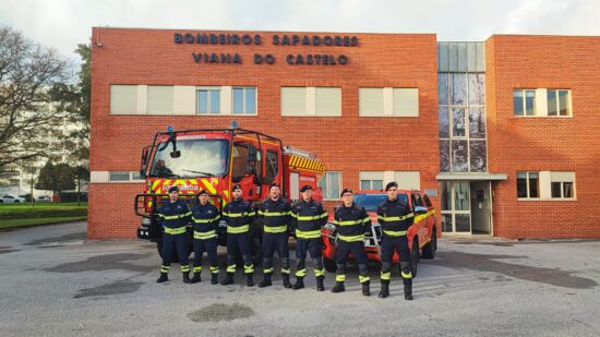 Bombeiros Sapadores de Viana reforçam zona centro do país