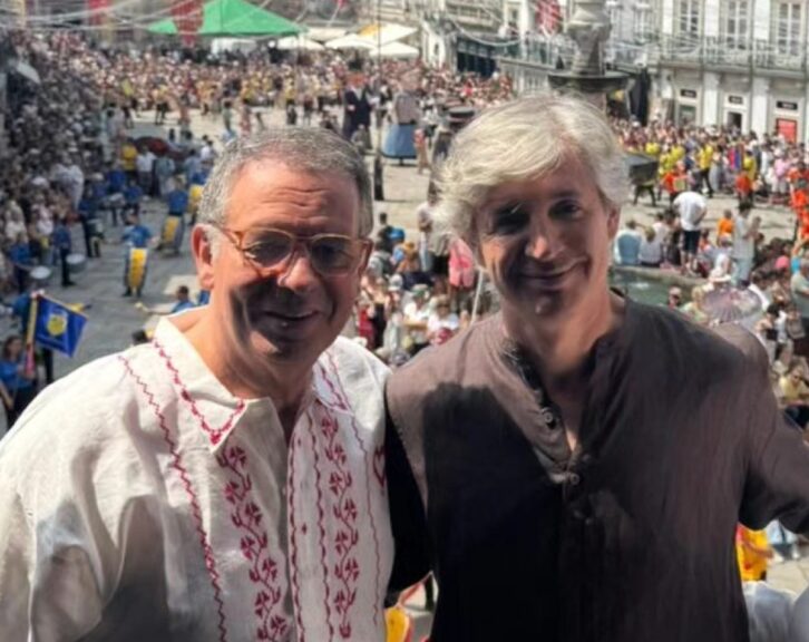 Presidente da República assiste ao cortejo histórico e etnográfico da Romaria d’Agonia