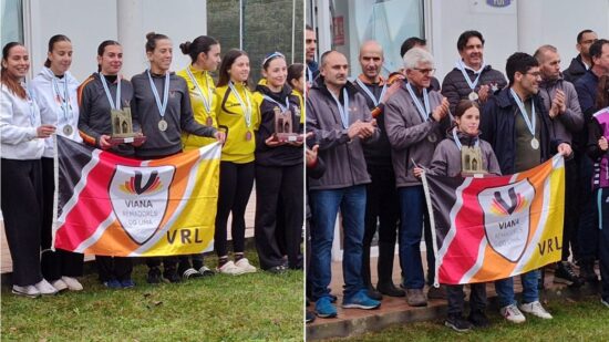 Atletas do VRL com dois pódios em Tui