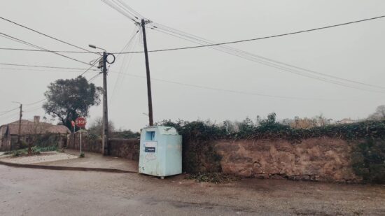 Junta de Vila Nova de Anha retira contentor de lixo após sucessivos abusos