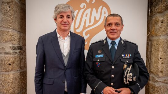 Luís Nobre reúne com novo comandante da PSP de Viana