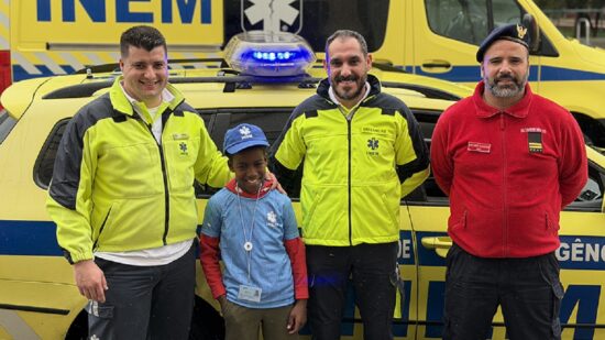 É de Viana do Castelo o técnico do INEM que ajudou um menino de 9 anos a salvar a mãe
