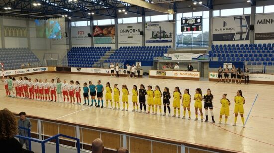 Futsal Feminino: Santa Luzia FC empata em casa com GD Árvore