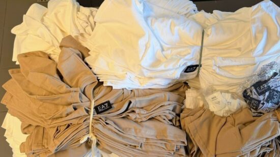 Apanhado em operação Stop com 160 camisolas falsificadas em Viana do Castelo