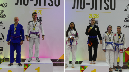 Atletas vianenses conquistam ouro e bronze no Campeonato Nacional de Jiu-Jitsu Brasileiro