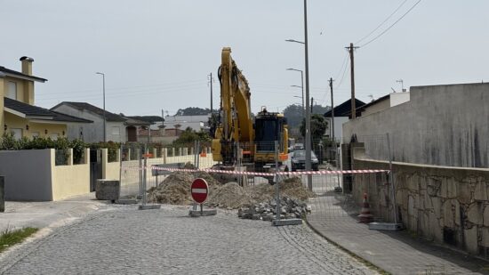 Obras arrancam na Avenida da Praia em Castelo do Neiva