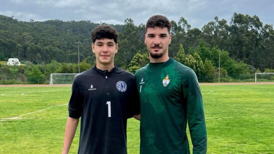 Guarda-redes de 14 anos treina com a equipa principal do SC Vianense