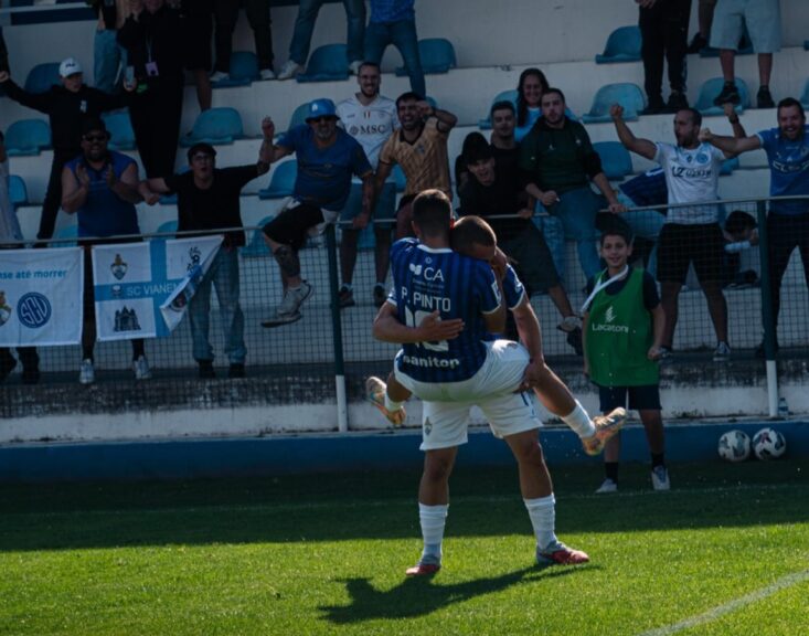 Parque gratuito no Campo da Agonia para jogo entre Vianense e Limianos