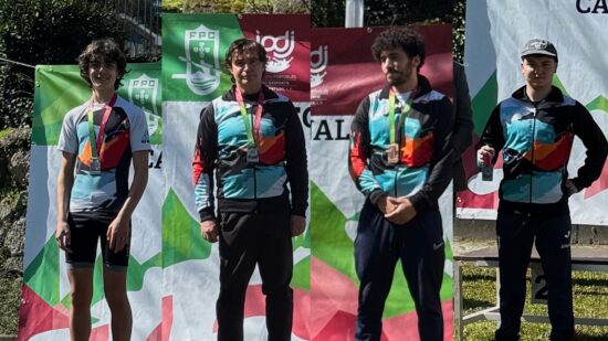 Daniel Querales e Américo Castro são vice-campeões nacionais de slalom