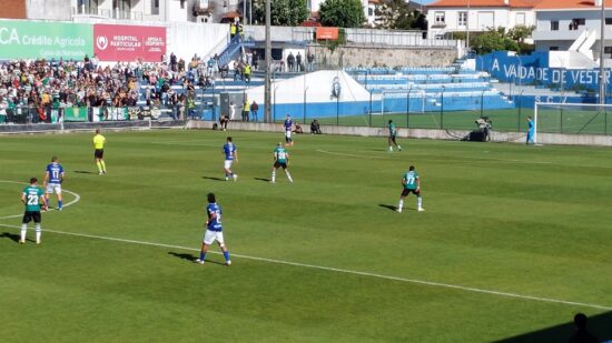 SC Vianense SAD perde pela margem mínima com o Leça FC