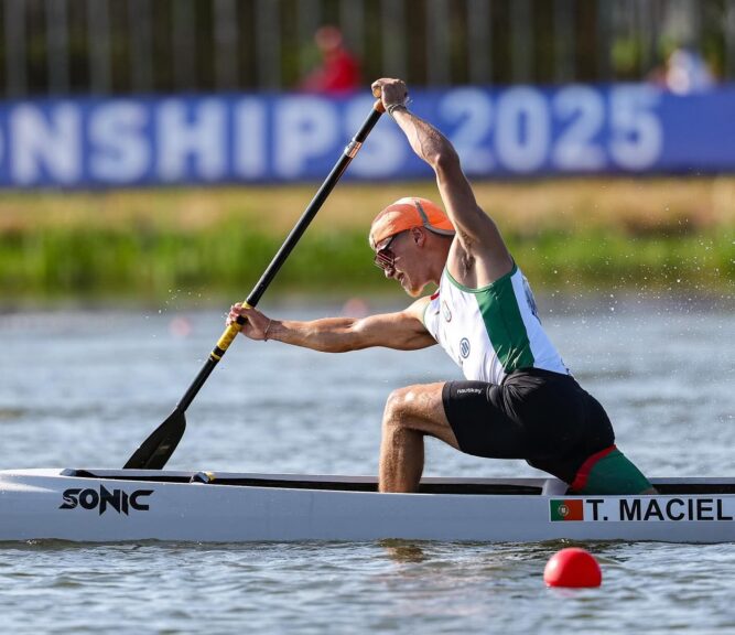 Tiago Maciel vence Final B de C1 500 metros no Europeu de Sub-23