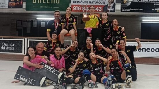 EDV sagra-se campeã nacional feminina de Sub-15 em hóquei em patins