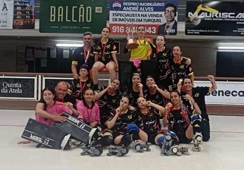 EDV sagra-se campeã nacional feminina de Sub-15 em hóquei em patins