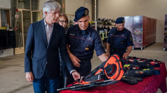 Companhia de Bombeiros Sapadores reforçado com 128 mil euros de novos Equipamentos de Proteção Civil