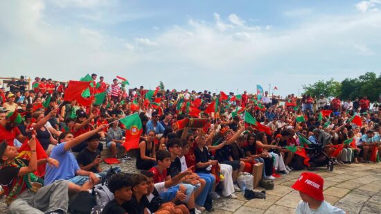 Marina de Viana volta a ser ponto de encontro para apoiar Portugal