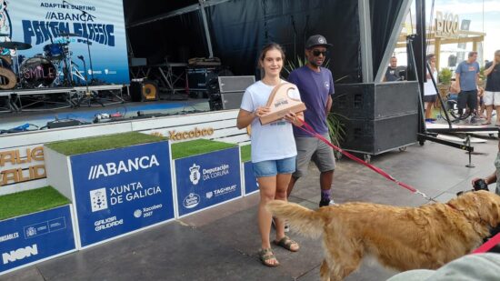 Marta Paço pede mais apoio ao surf adaptado após conquistar pódio na Galiza