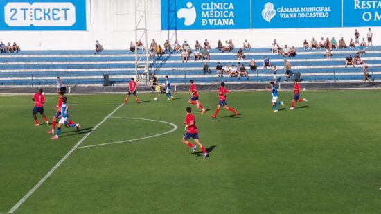 SC Vianense SAD vence CD Trofense no primeiro jogo em casa na Liga 3