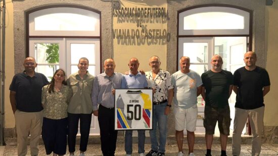 José António despede-se da Associação de Futebol de Viana após 50 anos de serviço