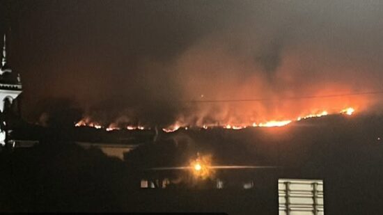 Incêndio em Mujães mobiliza mais de 80 operacionais