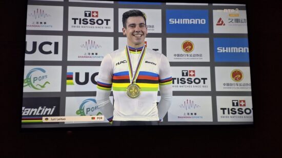 Vianense Iúri Leitão conquista ouro no Mundial de ciclismo