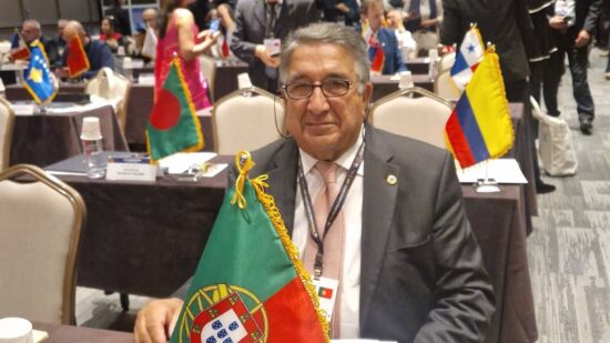 Alberto Rego recebe distinção internacional em nome de Portugal