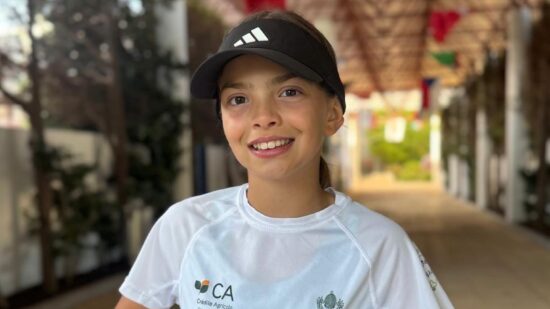 Jovem tenista de Viana convocada para seleção nacional sub-12